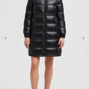 Moncler long down jacket